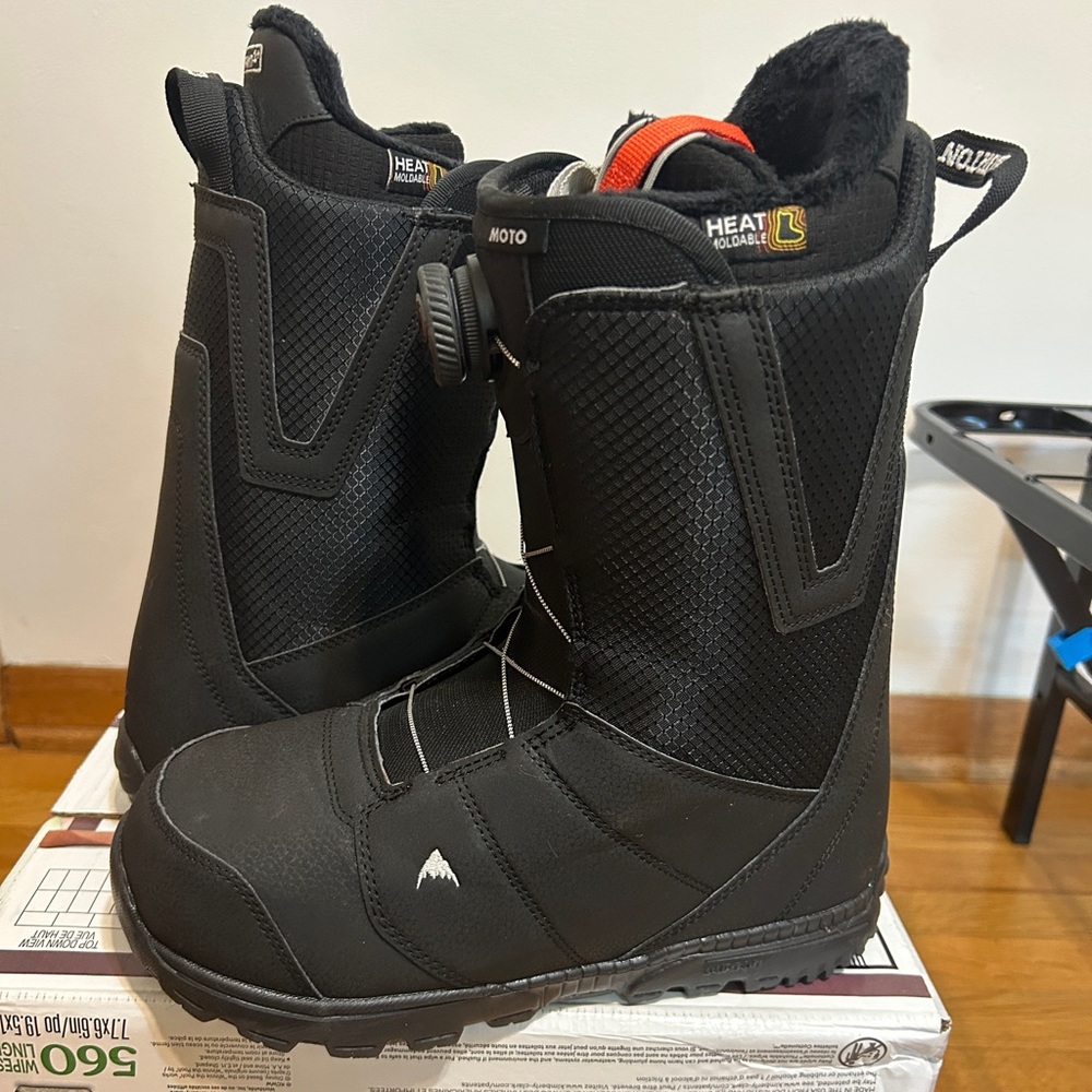 Burton Moto Boa Snowboard Boots Men's Size 10